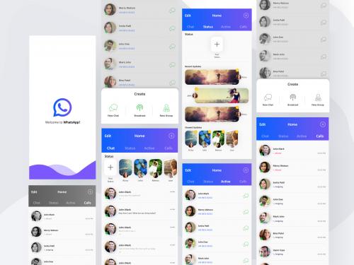 WhatsApp UI Re-Design - whatsapp-ui-re-design