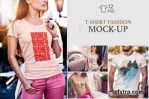 T-Shirt Fashion Mock-Up