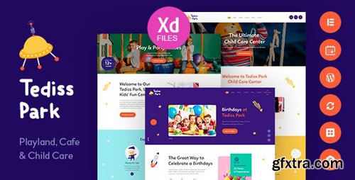 ThemeForest - Tediss v1.0.3 - Play Area & Child Care Center WordPress Theme - 23158793