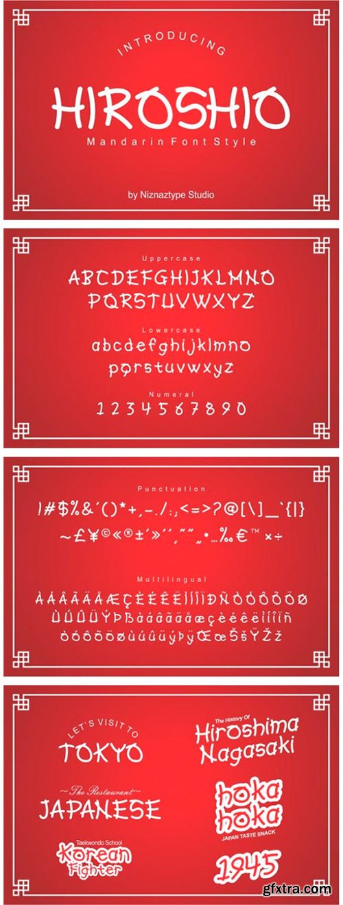 Hiroshio Font