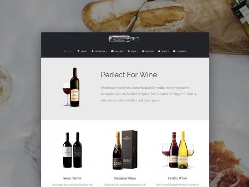 WineHouse WordPress Theme - Front-Page - winehouse-wordpress-theme-front-page