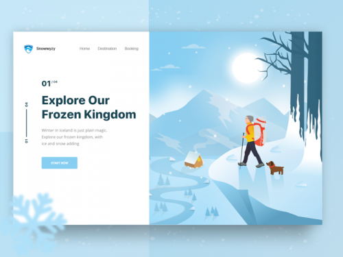 Winter Tour Exploration Landing Page - winter-tour-exploration-landing-page