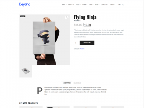 WooCommerce Product - Beyond WordPress Theme - woocommerce-product-beyond-wordpress-theme