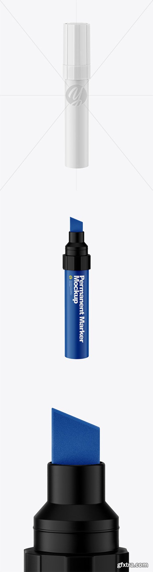 Matte Permanent Marker Mockup 55366