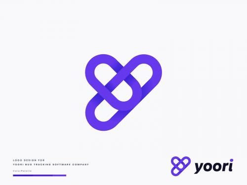 Y letter logo mark for Yoori Bug Tracking software comapny - y-letter-logo-mark-for-yoori-bug-tracking-software-comapny