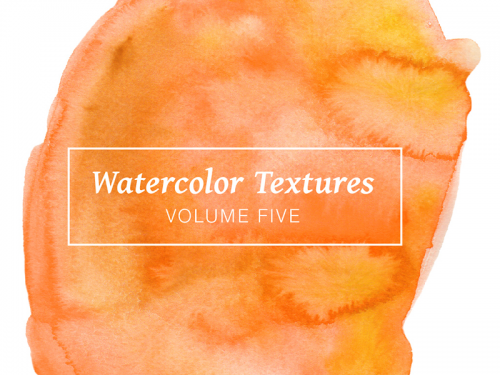 Yellow & Orange Watercolors - Volume 5 - yellow-orange-watercolors-volume-5