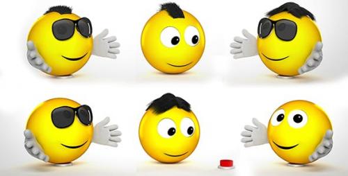 Videohive - Funny Emoji Logo Reveal