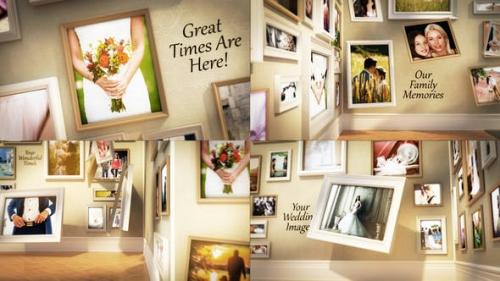 Videohive - Wedding Family Wall Gallery