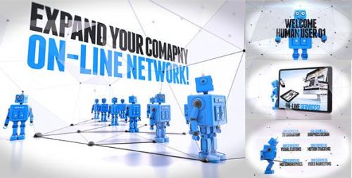 Videohive - Robot Promo Intro