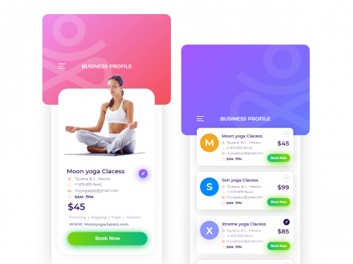 Yoga App Mockup - yoga-app-mockup