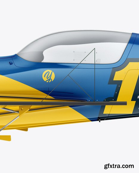 Sport Airplane Mockup - Side View 55702