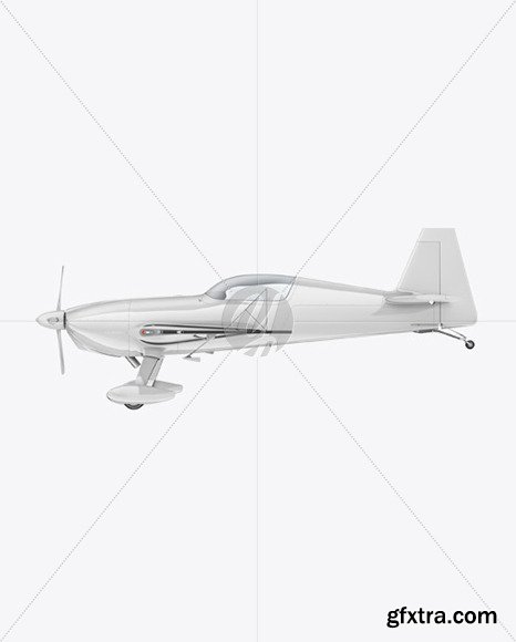 Sport Airplane Mockup - Side View 55702