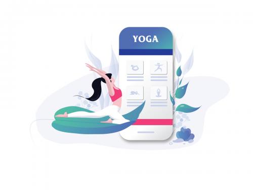 Yoga Illustration - FV - yoga-illustration-fv