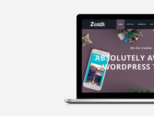 Zenith WordPress Theme - Responsive Portfolio Template - zenith-wordpress-theme-responsive-portfolio-template