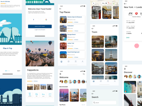 Zeyn Travel Guide UI Kit - zeyn-travel-guide-ui-kit