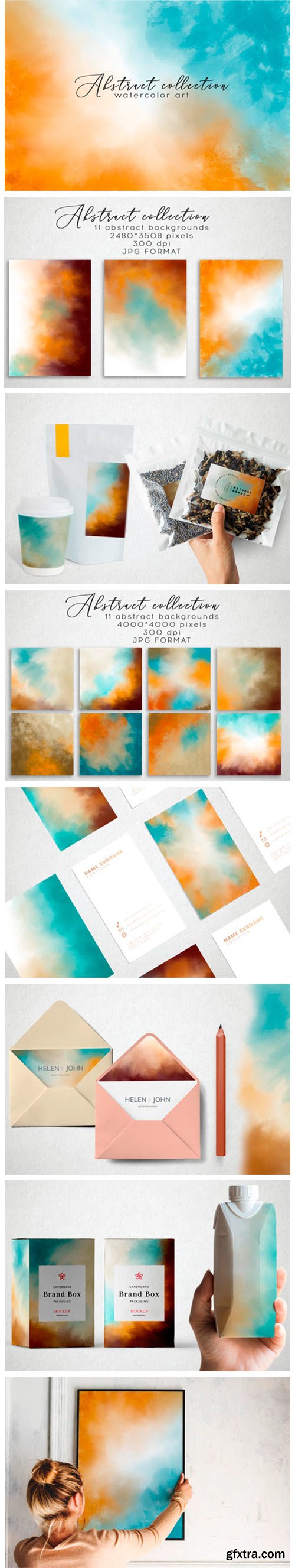 Abstract Watercolor Background 2983259