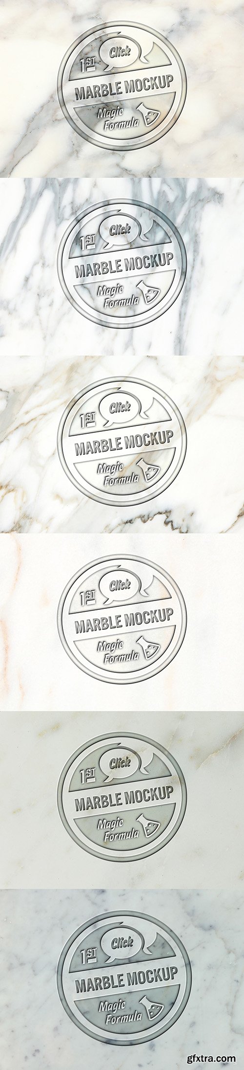 Marble Logo Mockup 215878038