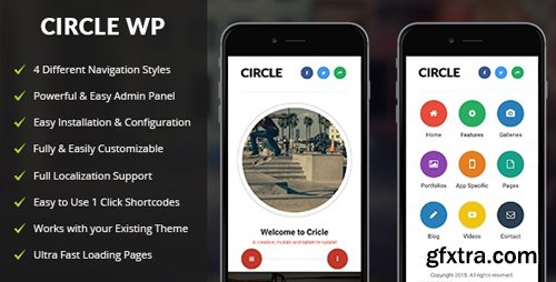 ThemeForest - Circle Mobile v1.4 - Mobile WordPress Theme - 19615885