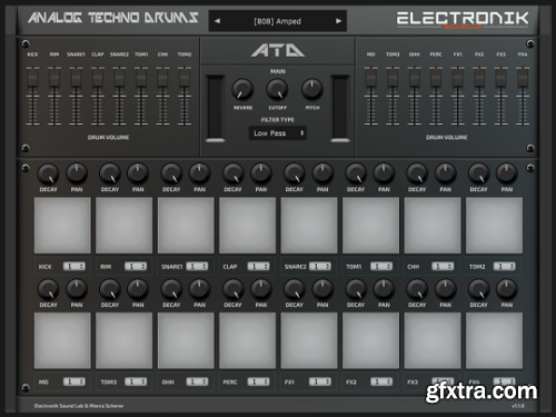 Electronik Sound Lab Analog Techno Drums v1.2.0 WiN-AwZ