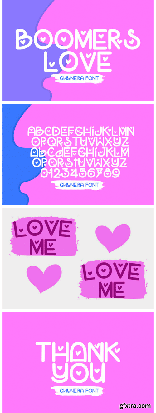 Boomers Love Font