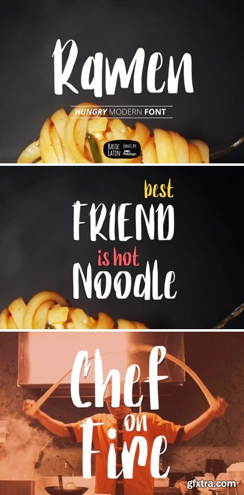 Ramen Font