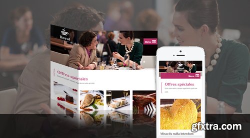 SmartAddons - SJ Royal v3.9.6 - Responsive Joomla Restaurant, Hotel Template