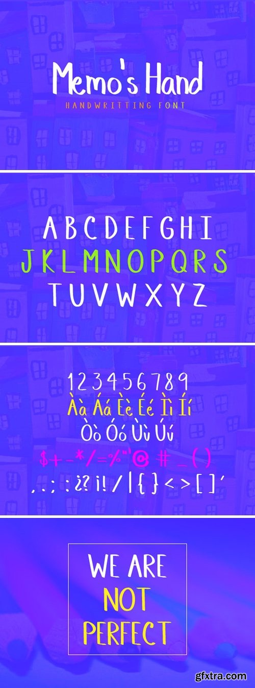 Memo\'s Hand Font