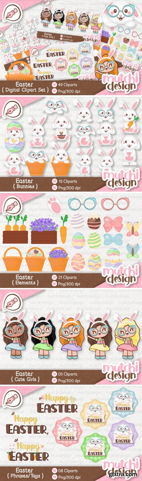 Easter Complete Cute Kit 2999326