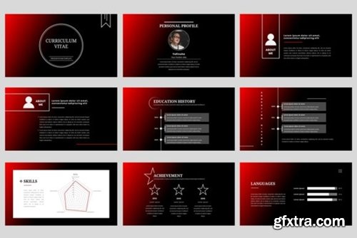 CV Powerpoint Template 2999646