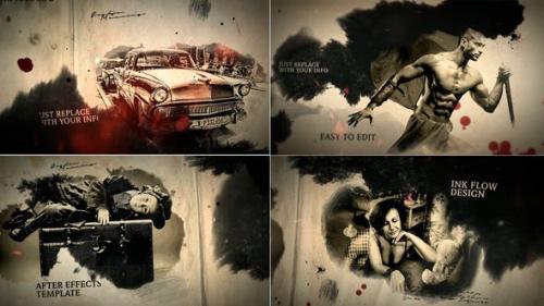 Videohive - Grunge Ink Flow