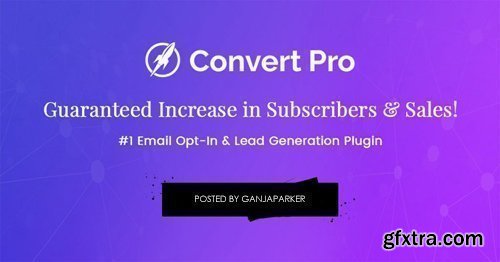 Convert Pro v1.4.3 - Email Opt-In & Lead Generation WordPress Plugin - NULLED + Convert Pro Add-On v1.3.3