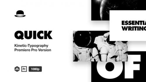 Videohive - Quick Kinetic-Typogaphy