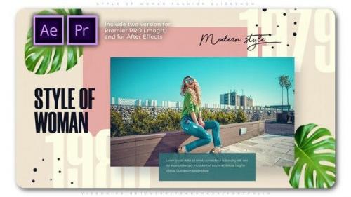 Videohive - Style of Woman Fashion Slideshow