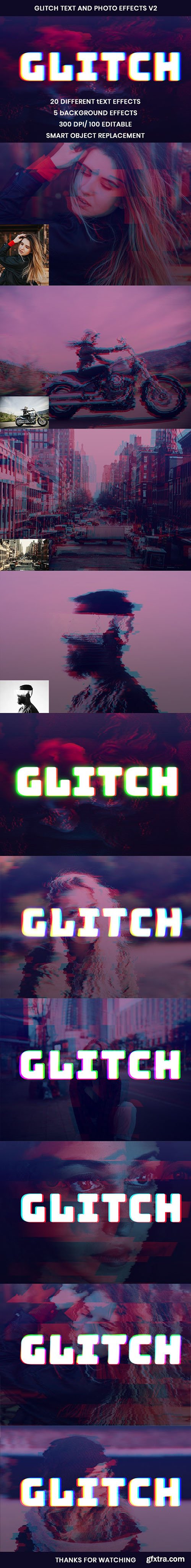 GraphicRiver - Glitch Effects V2 25602358