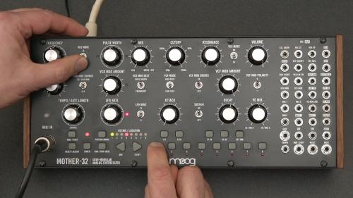 Lynda - Learning Modular Synthesis: Moog Mother-32 Semimodular Synth - 573129