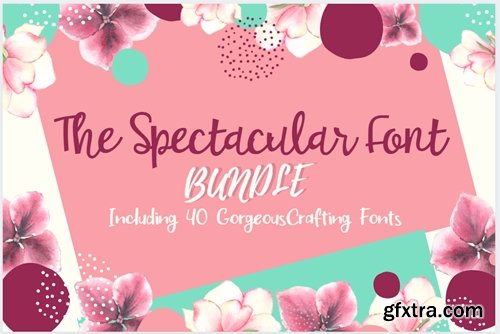 The Spectacular Font Bundle