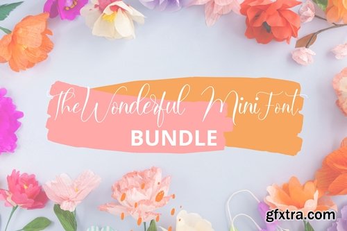 The Wonderful Mini Font Bundle