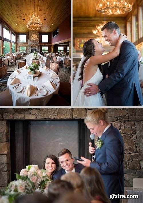 Zach and Jody Gray - Wedding Photography: Reception Lighting