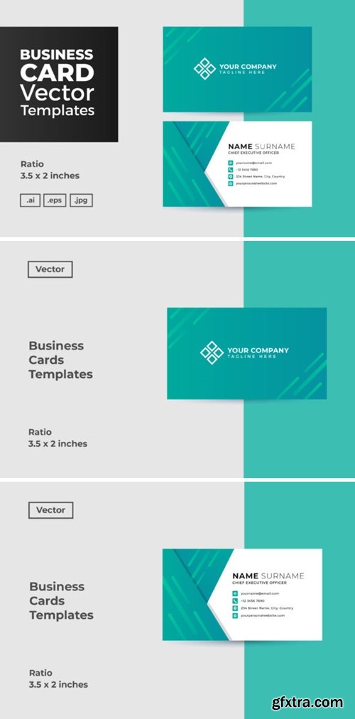 Business Card Vector Template 3006684