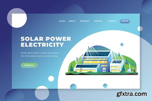 Solar Power Electricity - PSD and AI Landing Page