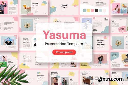 Yasuma - Branding Template Presentation Powerpoint