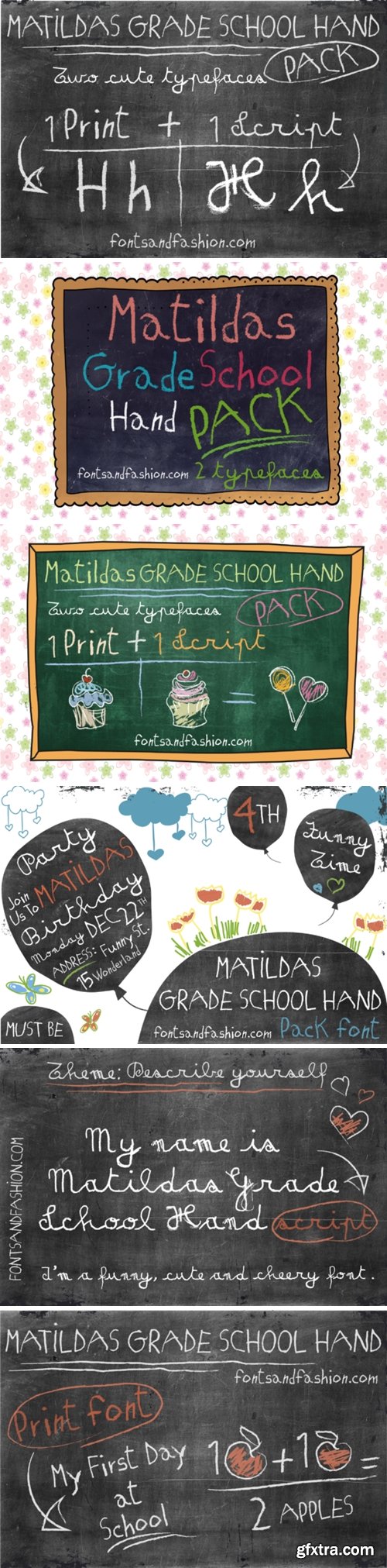 Matilda\'s Grade School Hand Pack