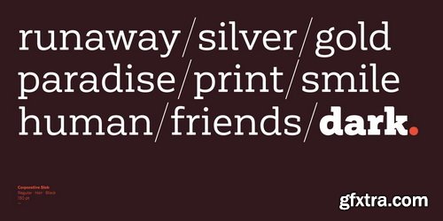 Corporative Slab Font Family