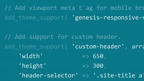 Lynda - WordPress Themes: Customizing Themes with Genesis - 587678