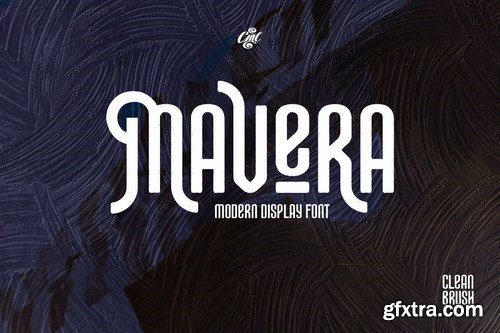 CM - Mavera Modern Display Font 4593569