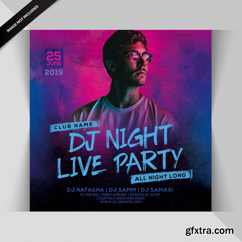 music-fun-model-neon-flyer-creative-poster-design-print-ready_3544-1355