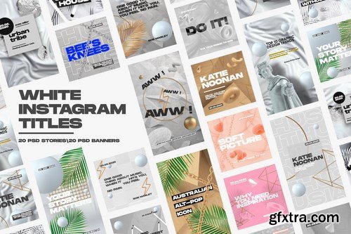 White Instagram Pack