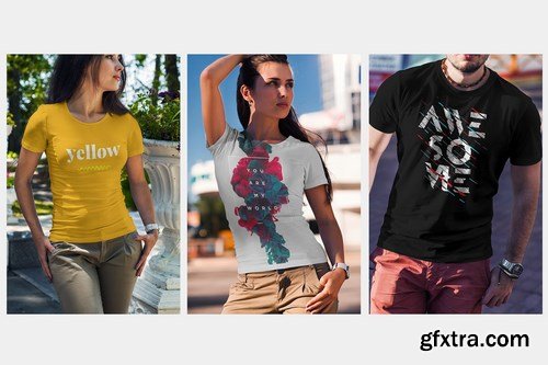 T-Shirt Fashion Mock-Up v2