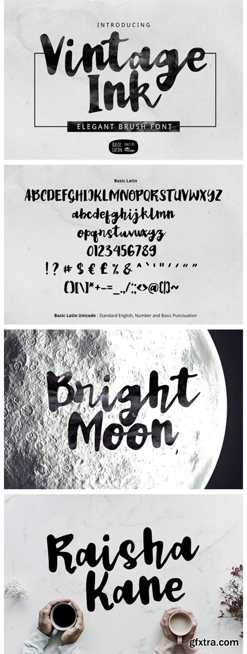 Vintage Ink Font