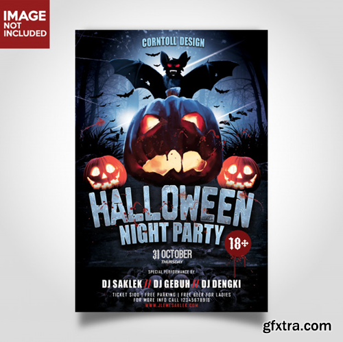 halloween-night-party-print-template-flyer_127704-45